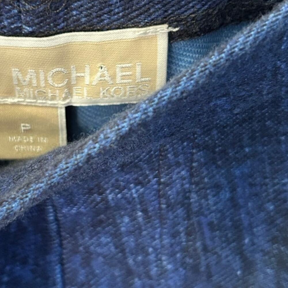Michael Kors High Rise Denim Leggings Blue Jeggings - Picture 3 of 7
